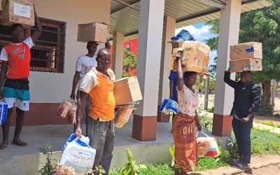 ENVÍO DE MATERIAL A MOZAMBIQUE
